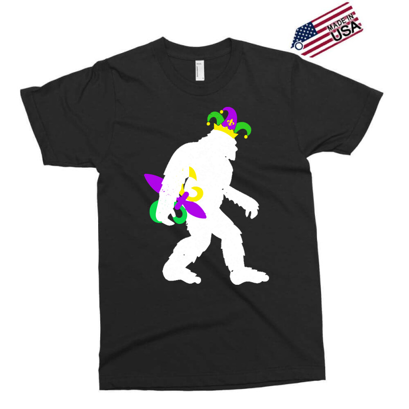 Mardi Gras Bigfoot T  Shirt Mardi Gras Carnival Bigfoot New Orleans Ca Exclusive T-shirt | Artistshot