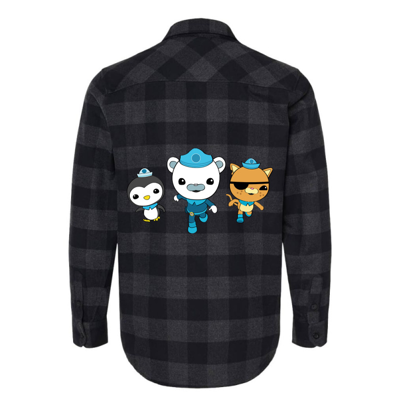 Hot Trend Octonauts Design Flannel Shirt by yumgaugeteuda | Artistshot