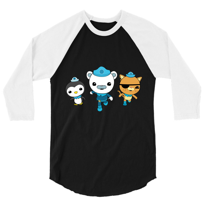 Hot Trend Octonauts Design 3/4 Sleeve Shirt by yumgaugeteuda | Artistshot