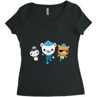 Hot Trend Octonauts Design Women's Triblend Scoop T-shirt | Artistshot