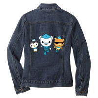 Hot Trend Octonauts Design Ladies Denim Jacket | Artistshot