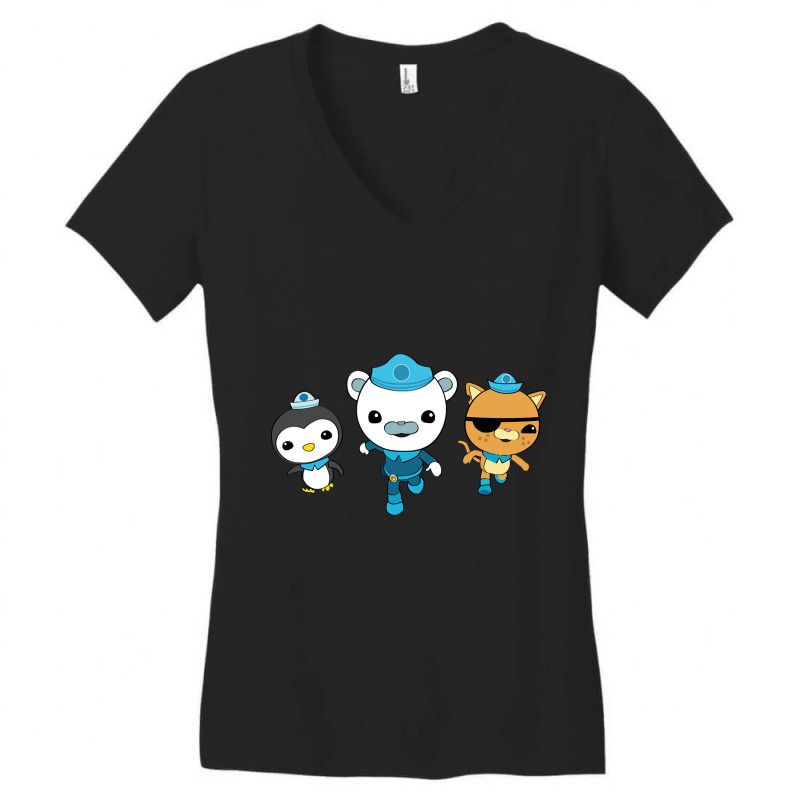 Hot Trend Octonauts Design Women's V-Neck T-Shirt by yumgaugeteuda | Artistshot