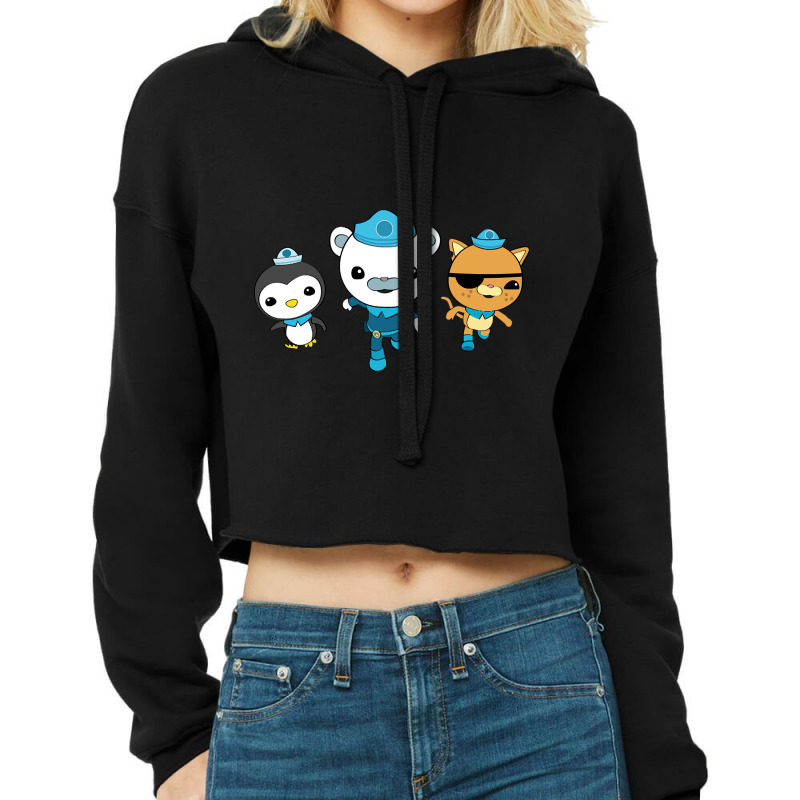 Hot Trend Octonauts Design Cropped Hoodie by yumgaugeteuda | Artistshot