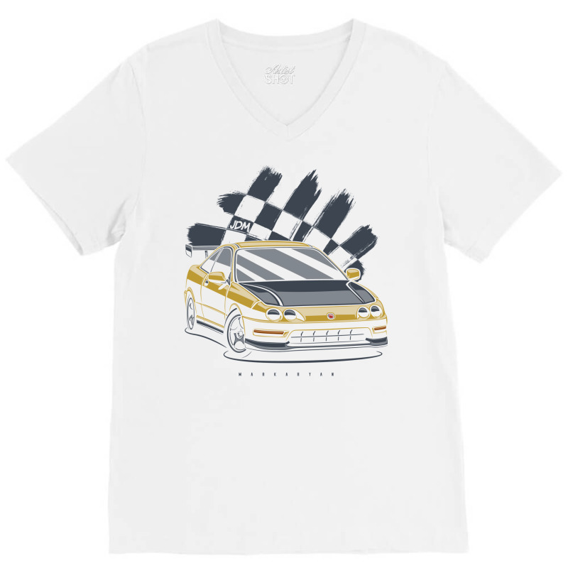 Integra Type R 1 V-Neck Tee by smorvyayidinl | Artistshot