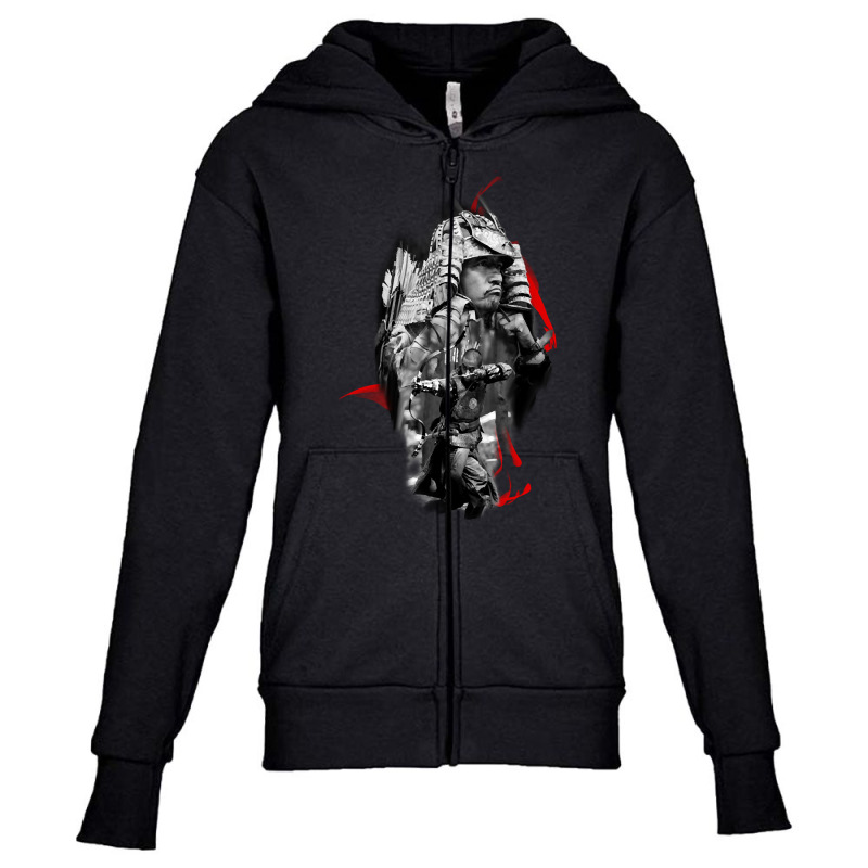 Trending Samurai Warrior (2) Youth Zipper Hoodie by Jankonen637 | Artistshot