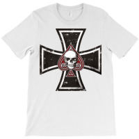 Iron Cross With Ace Of Spades T-shirt | Artistshot