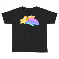 Rainbow Shooting Star Guineapig Toddler T-shirt | Artistshot