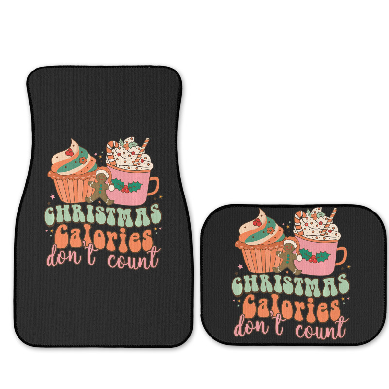 Christmas Calories Don't Count Christmas Holiday Food Eating Full Set Car Mats | Artistshot