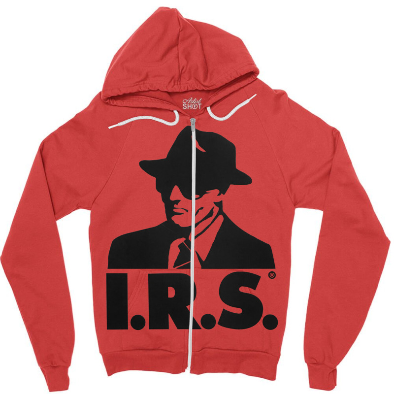 Irs Records Zipper Hoodie by smorvyayidinl | Artistshot