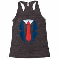 Red Tie Tuxedo Funny Business Casual Tank Top Racerback Tank | Artistshot