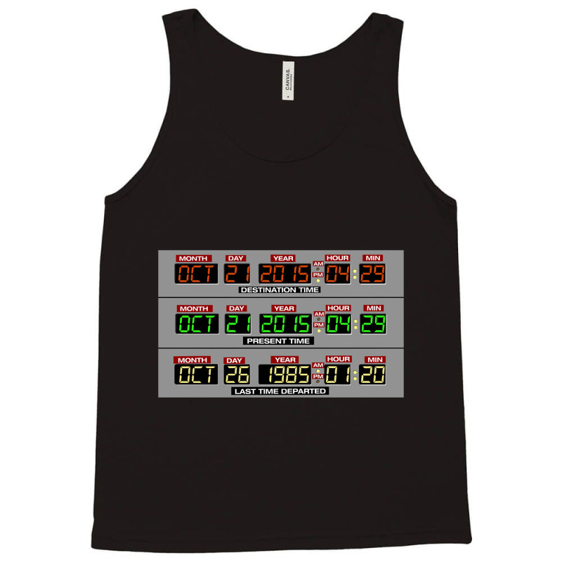 Limited Edition Back To The Future 2 Time Circuits 2015 Tank Top by Ricarda Petrie | Artistshot