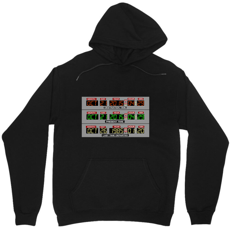 Limited Edition Back To The Future 2 Time Circuits 2015 Unisex Hoodie by Ricarda Petrie | Artistshot