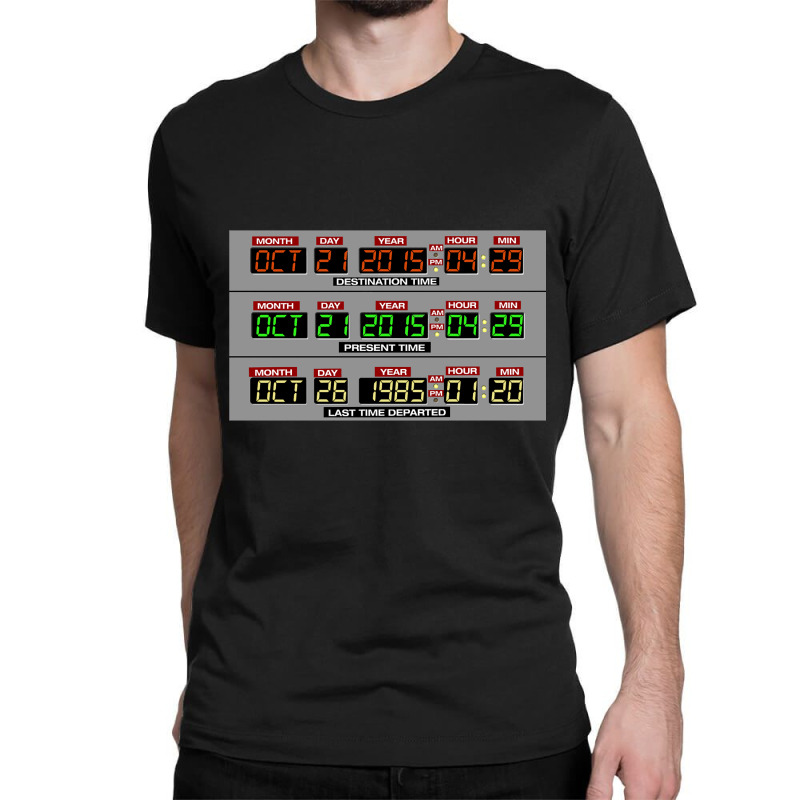 Limited Edition Back To The Future 2 Time Circuits 2015 Classic T-shirt by Ricarda Petrie | Artistshot