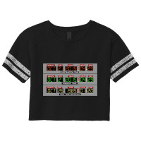 Limited Edition Back To The Future 2 Time Circuits 2015 Scorecard Crop Tee | Artistshot