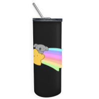 Rainbow Shooting Star Koala Skinny Tumbler | Artistshot