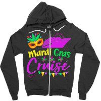 Mardi Gras New Orleans T  Shirt Mardi Gras Cruise Cruising Mask Cruise Zipper Hoodie | Artistshot