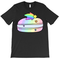 Rainbow Shooting Star Macaroon T-shirt | Artistshot