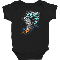 Goku Powder Baby Bodysuit | Artistshot