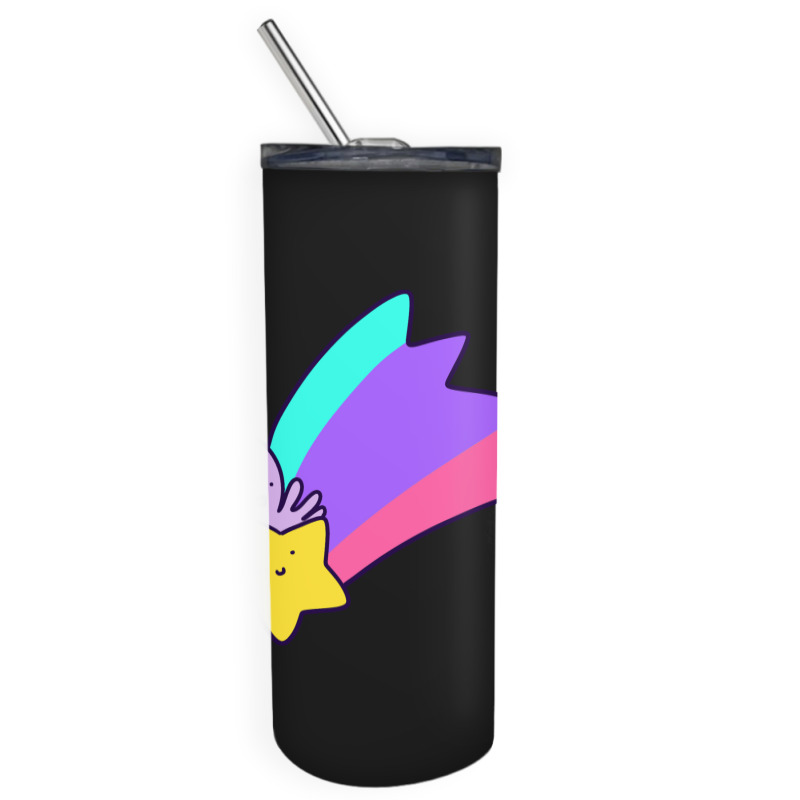 Rainbow Shooting Star Octopus Skinny Tumbler | Artistshot