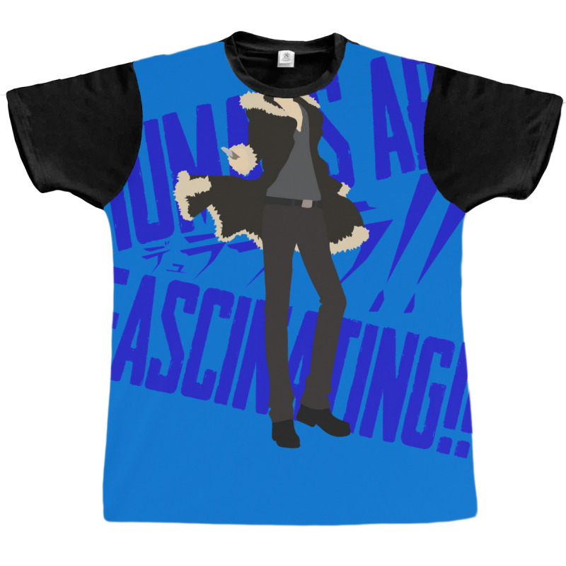 Izaya Graphic T-shirt by smorvyayidinl | Artistshot