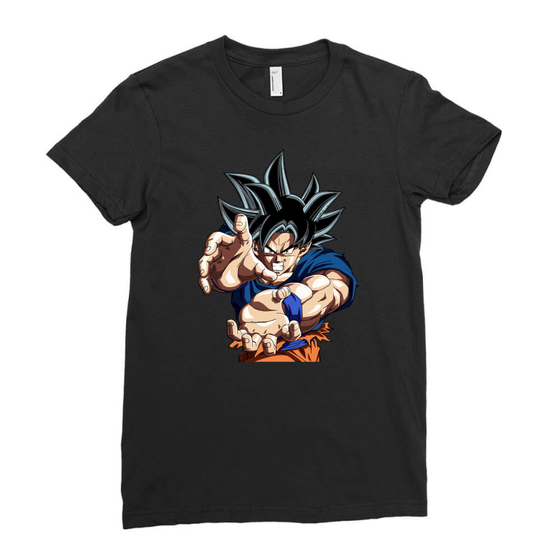 Goku Utra Instinct Ladies Fitted T-Shirt by Santika | Artistshot