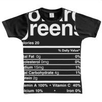 Collard Greens Nutrition Matching Thanksgiving Food Graphic Youth T-shirt | Artistshot