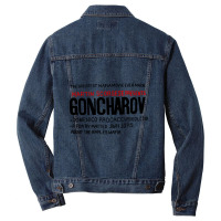 Limited Edition Goncharov Label Re-creation Men Denim Jacket | Artistshot