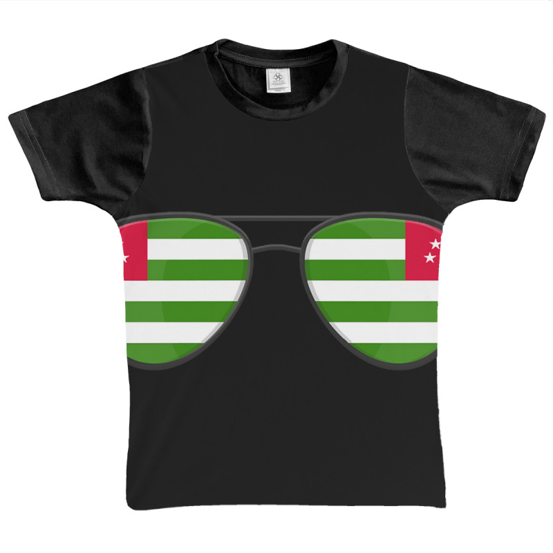 Artistshort Trending Abkhazia Flag Sunglasses Graphic Youth T-shirt by declangreenwood | Artistshot