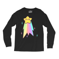 Rainbow Shooting Star Long Sleeve Shirts | Artistshot