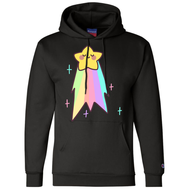 Rainbow Shooting Star Champion Hoodie | Artistshot