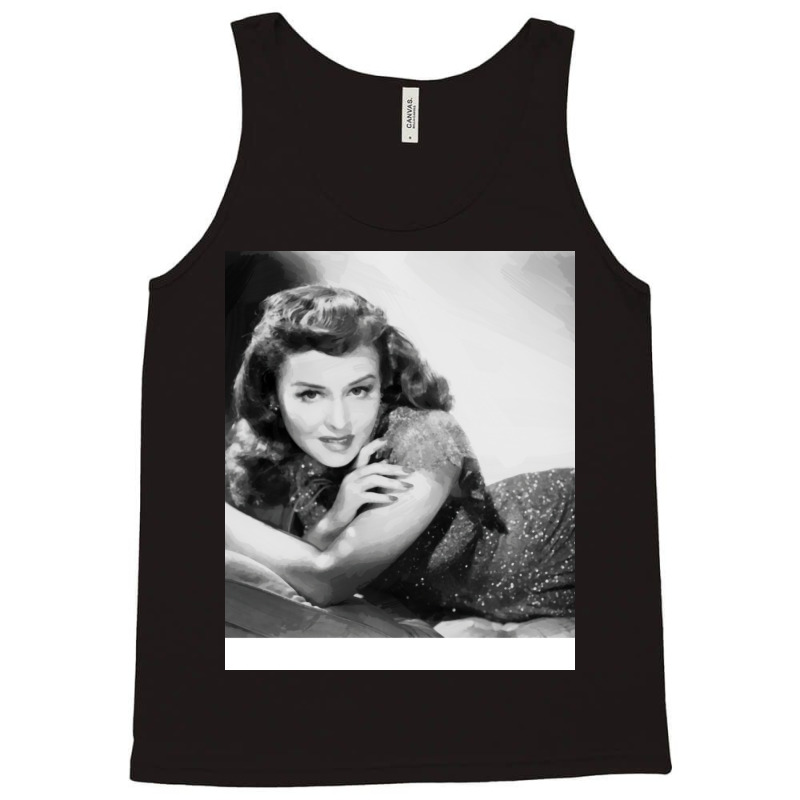 Vintage Paulette Goddard Oil Painting Tank Top by ogboyecobiee | Artistshot