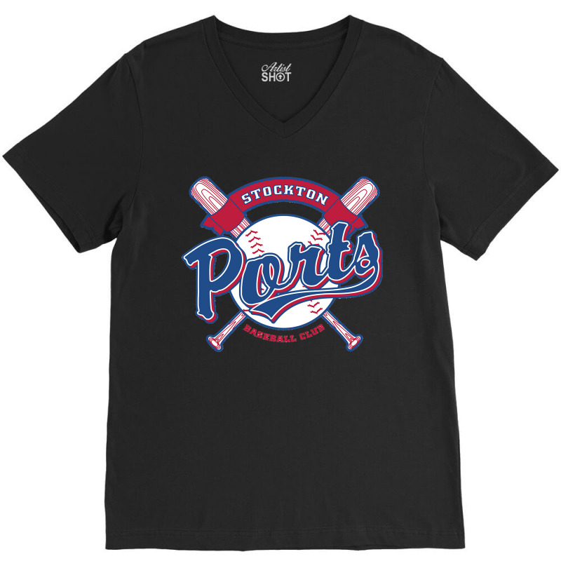 Stockton Ports Classic V-neck Tee | Artistshot