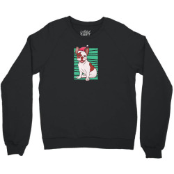christmas bulldog Crewneck Sweatshirt | Artistshot
