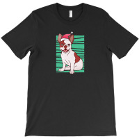 Christmas Bulldog T-shirt | Artistshot