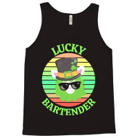 One Lucky Bartender T  Shirtone Lucky Bartender T  Shirt (1) Tank Top | Artistshot