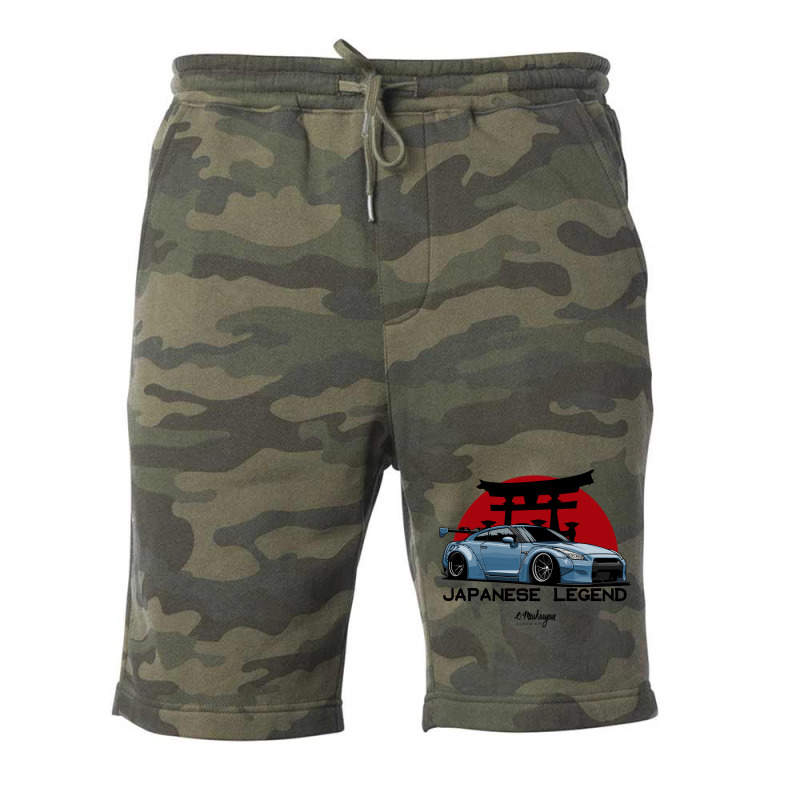 Gtr. Japanese Legend (blue) Fleece Short by psujekfaisyy | Artistshot