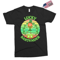 One Lucky Bartender T  Shirtone Lucky Bartender T  Shirt (3) Exclusive T-shirt | Artistshot