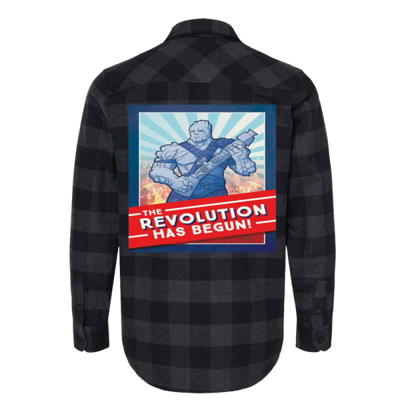 The Revolution Has Begun Flannel Shirt | Artistshot