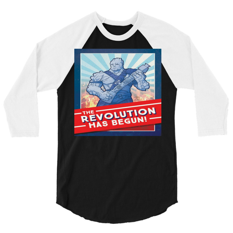 The Revolution Has Begun 3/4 Sleeve Shirt | Artistshot