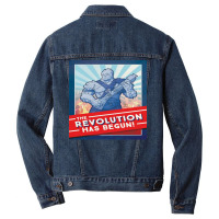 The Revolution Has Begun Men Denim Jacket | Artistshot