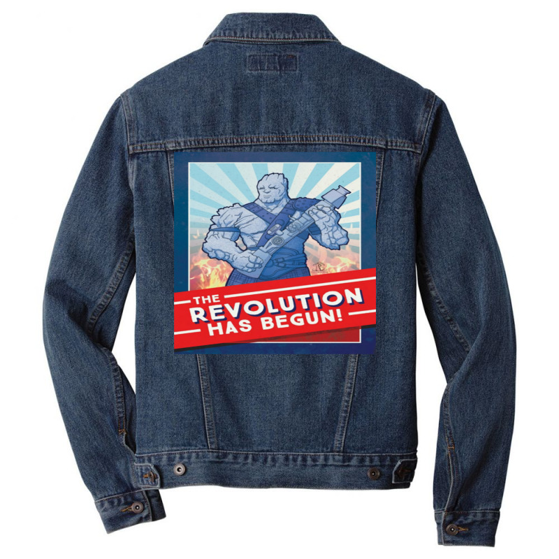 The Revolution Has Begun Men Denim Jacket | Artistshot