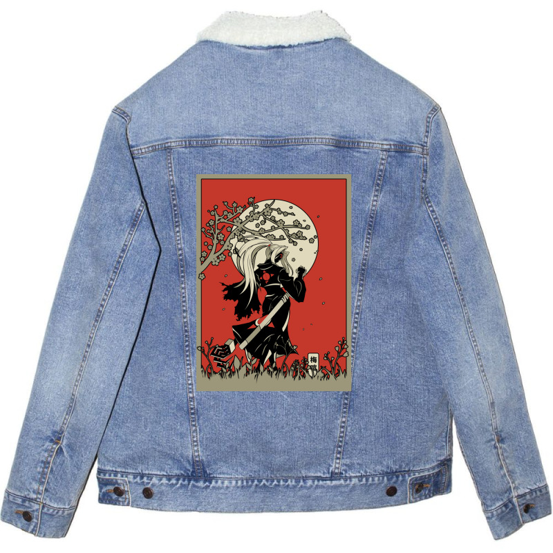 Warning May Spontaneously Talk About Anime Unisex Sherpa-lined Denim Jacket | Artistshot