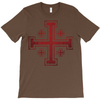 Jerusalem Cross Medieval Knights Cross Crusader T-shirt | Artistshot