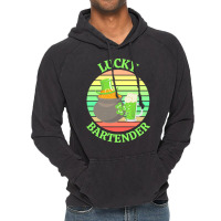 One Lucky Bartender T  Shirtone Lucky Bartender T  Shirt Vintage Hoodie | Artistshot