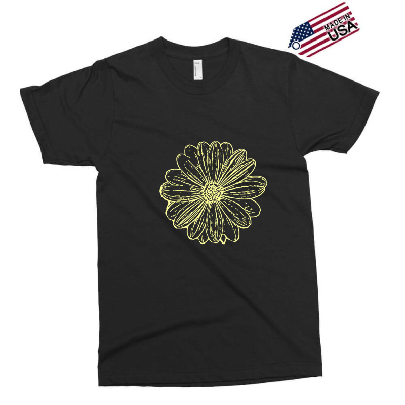 Artistshort Trending Sunflower Ink Print Exclusive T-shirt by poppyallen | Artistshot