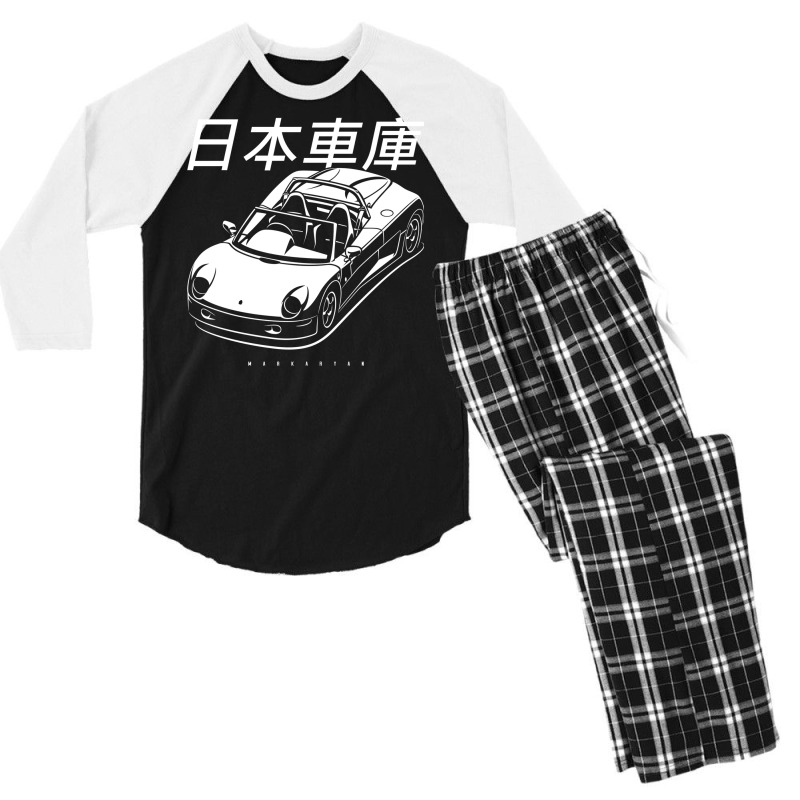 Japanese Garage   Zz Men's 3/4 Sleeve Pajama Set by smorvyayidinl | Artistshot