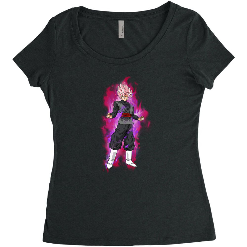 Son Goku Super Saiyan Women's Triblend Scoop T-shirt by Santika | Artistshot