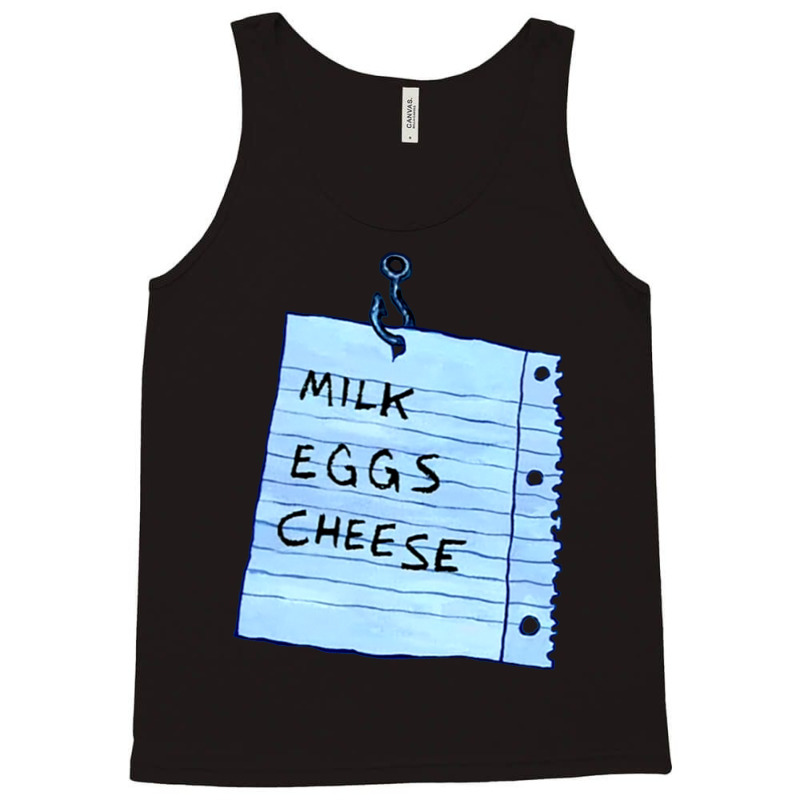 Floating Shopping List Tank Top | Artistshot