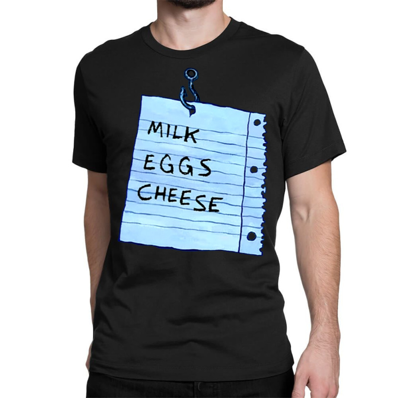 Floating Shopping List Classic T-shirt | Artistshot