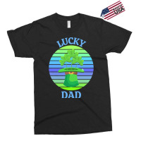 One Lucky Dad T  Shirtone Lucky Dad T  Shirt (3) Exclusive T-shirt | Artistshot